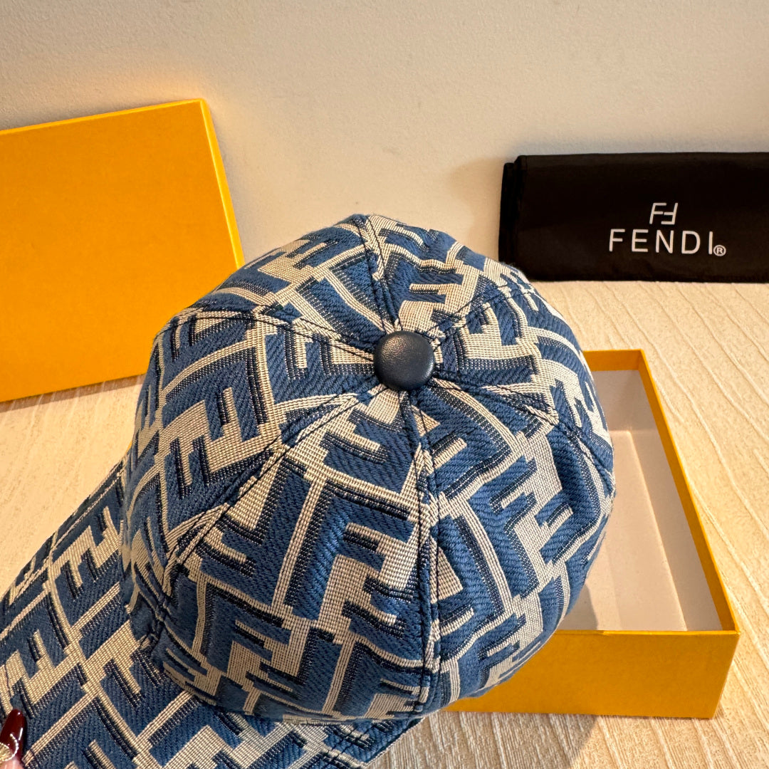 Fendi Canvas Baseball Cap - image 5