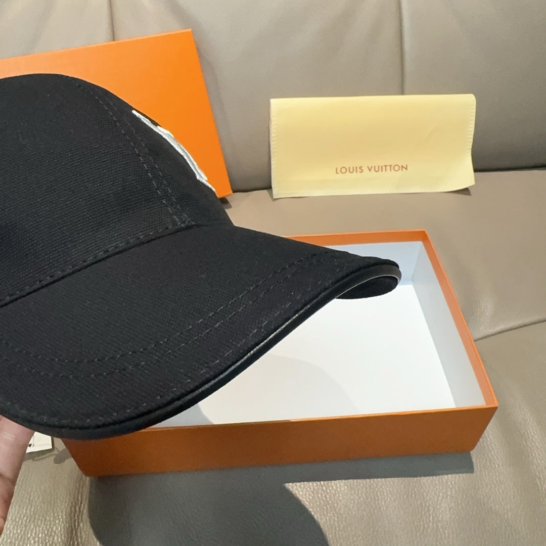 Louis Vuitton Canvas Embroidered Baseball Cap - image 6