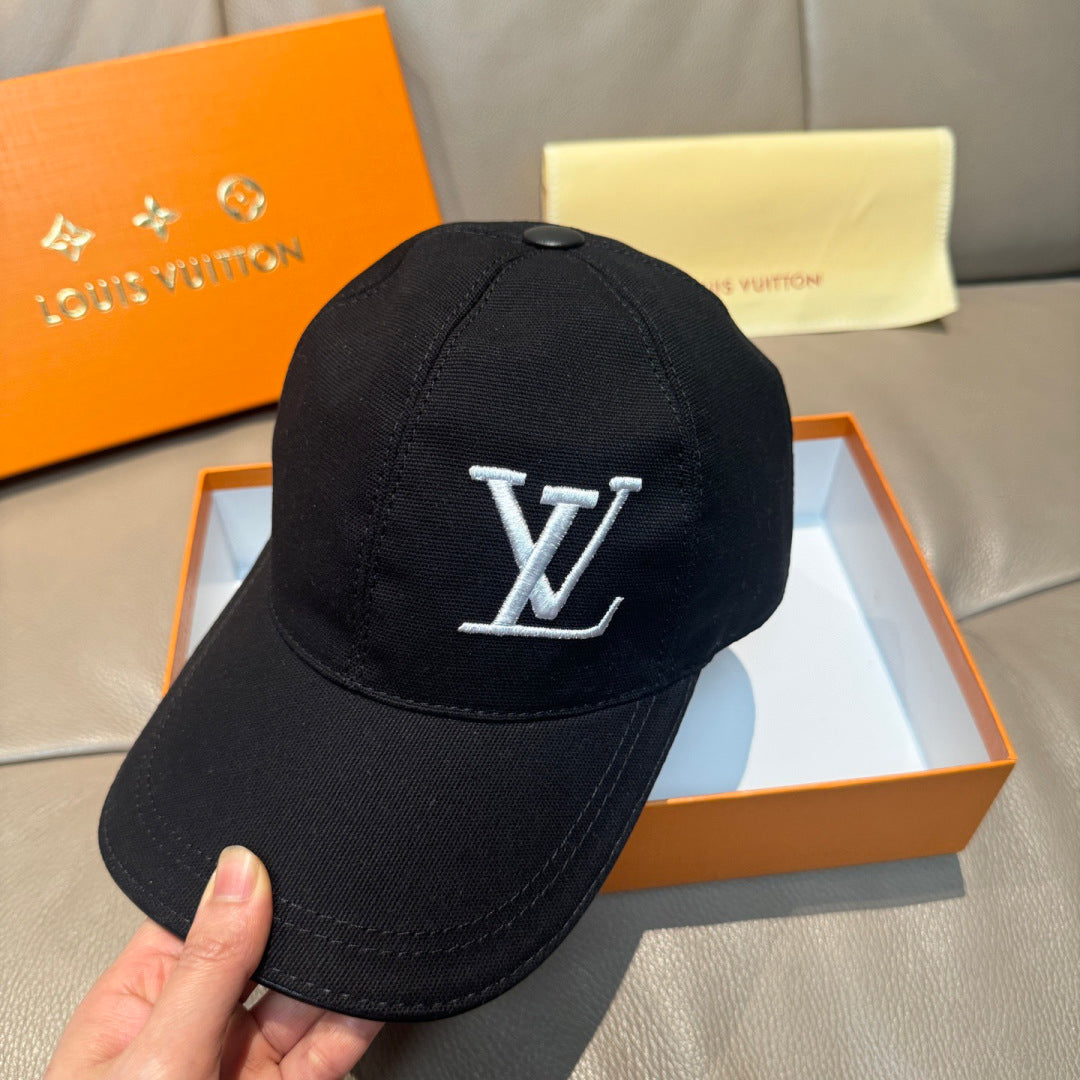 Louis Vuitton Canvas Embroidered Baseball Cap - image 3