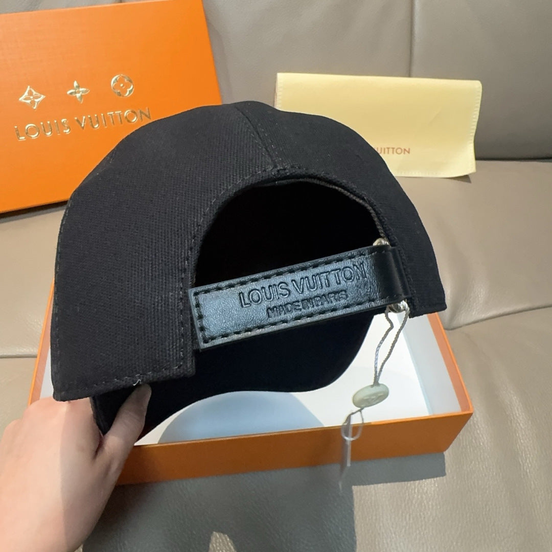 Louis Vuitton Canvas Embroidered Baseball Cap - image 8