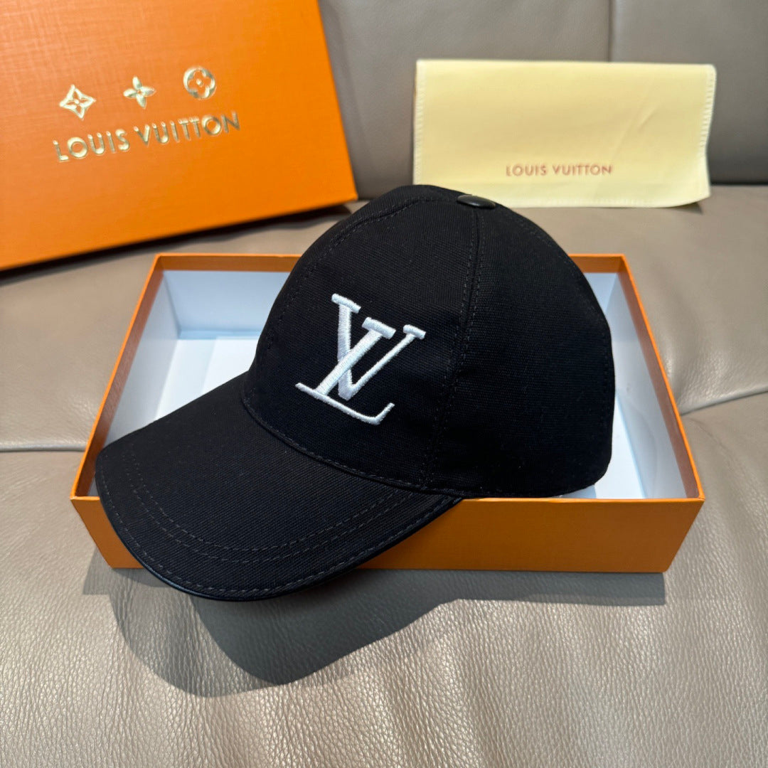 Louis Vuitton Canvas Embroidered Baseball Cap - image 2