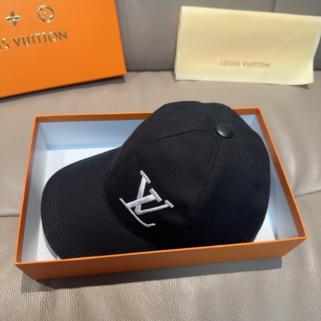 Louis Vuitton Canvas Embroidered Baseball Cap - image 4