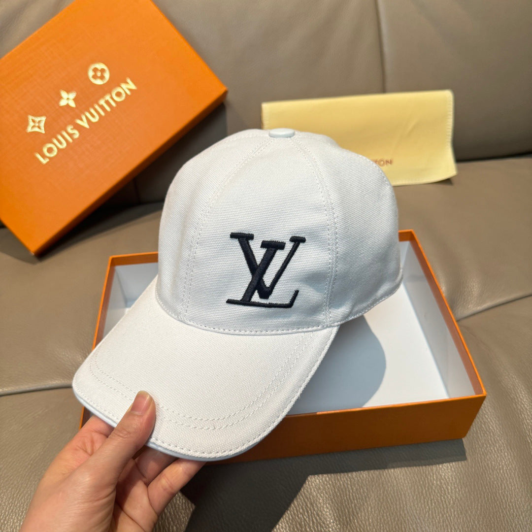Louis Vuitton Canvas Embroidered Baseball Cap - image 4