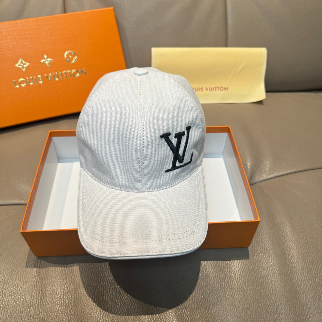 Louis Vuitton Canvas Embroidered Baseball Cap - image 3