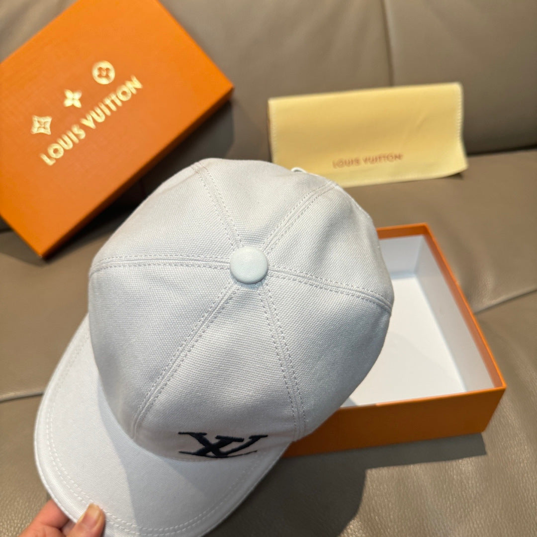Louis Vuitton Canvas Embroidered Baseball Cap - image 6