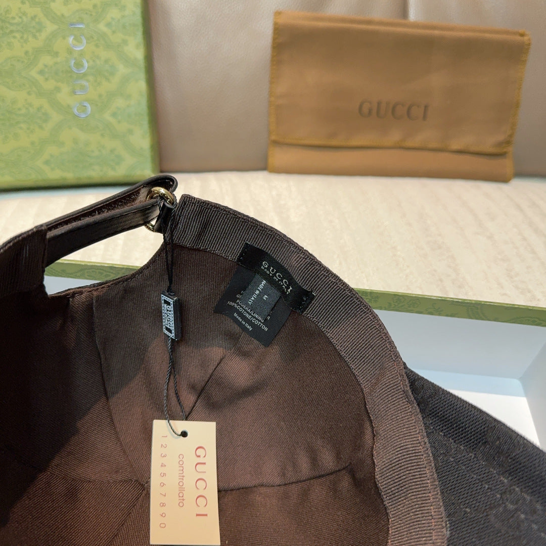 Gucci Canvas Embroidered Baseball Cap - image 7