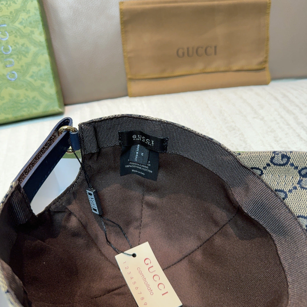 Gucci Canvas Embroidered Baseball Cap - image 7