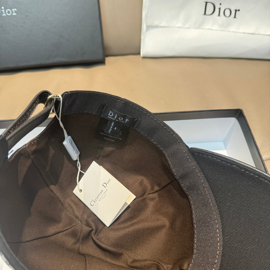 Dior Canvas Embroidered Baseball Cap - image 7