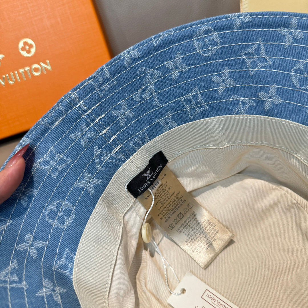 Denim Bucket Hat - image 8