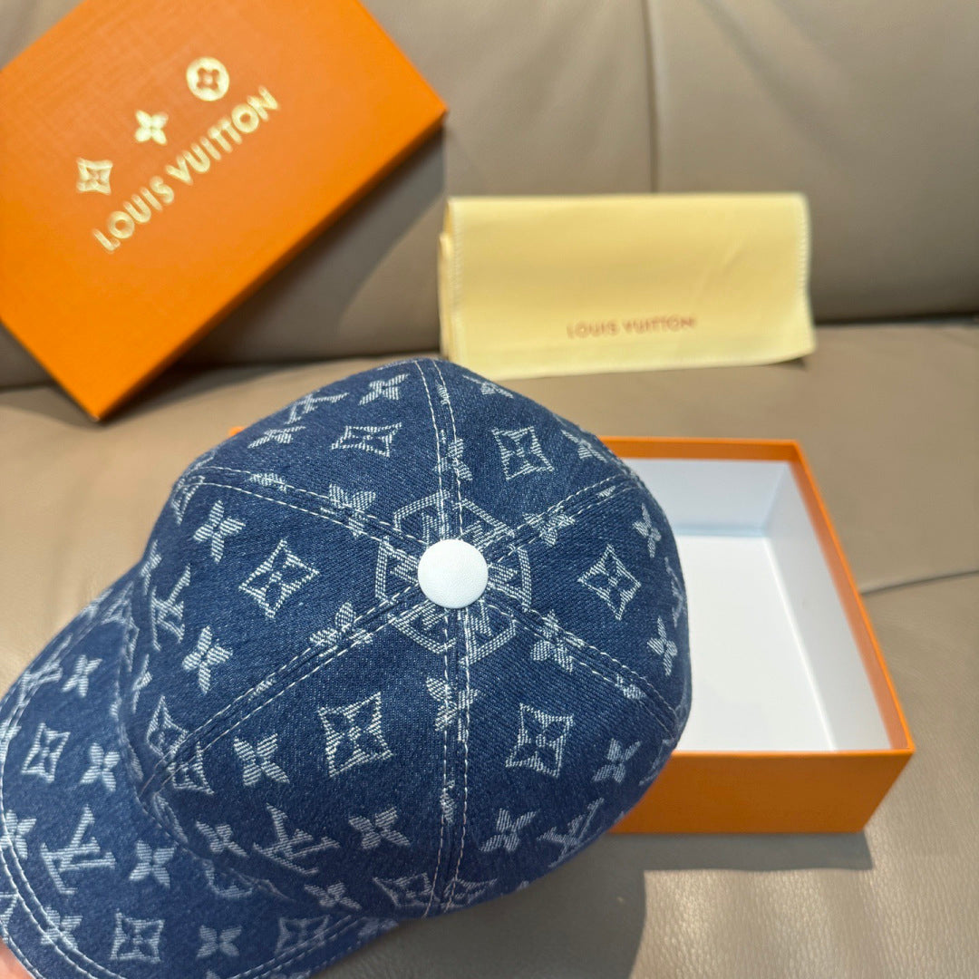Louis Vuitton Denim Canvas Baseball Cap - image 4