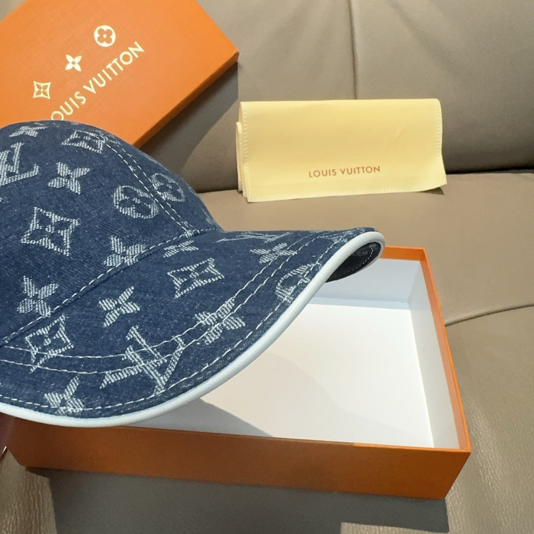 Louis Vuitton Denim Canvas Baseball Cap - image 5