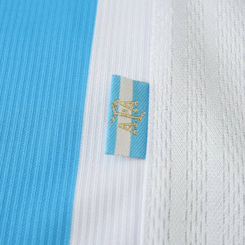 Argentina Home Retro Soccer Jersey 1998 Fan Version — World Cup Edition