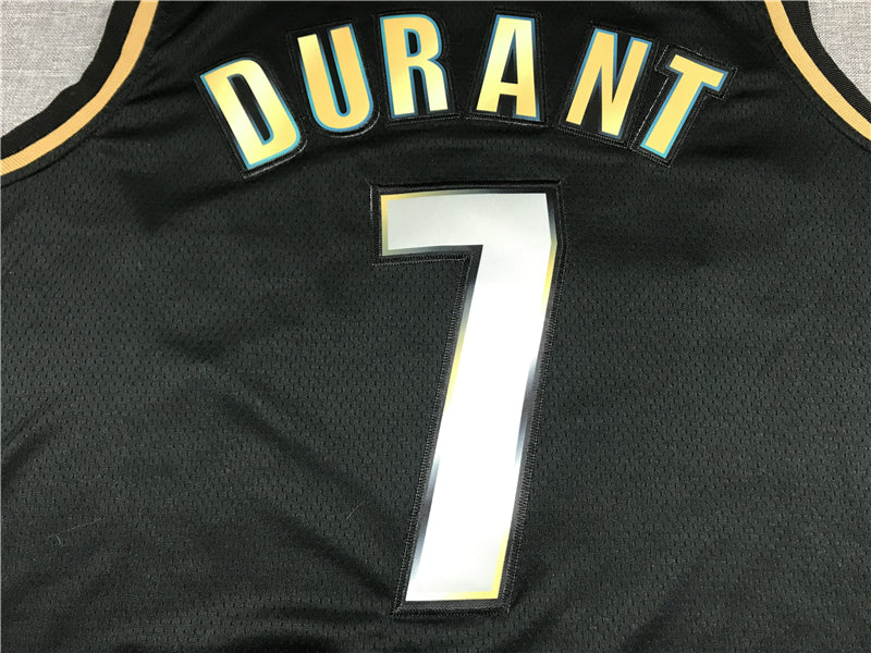 Men's Brooklyn Nets Kevin Durant Black 2020/21 Swingman Player Jerseys