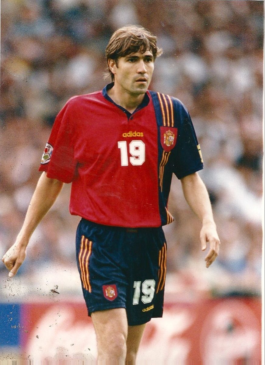 Spain 1996 Home Jersey