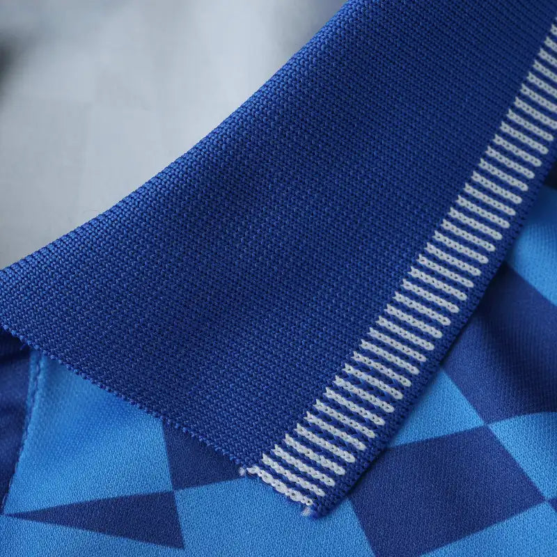 S.S.C. Napoli Home Retro Fan Version 1991/93 – Classic Blue Geometric Football Jersey