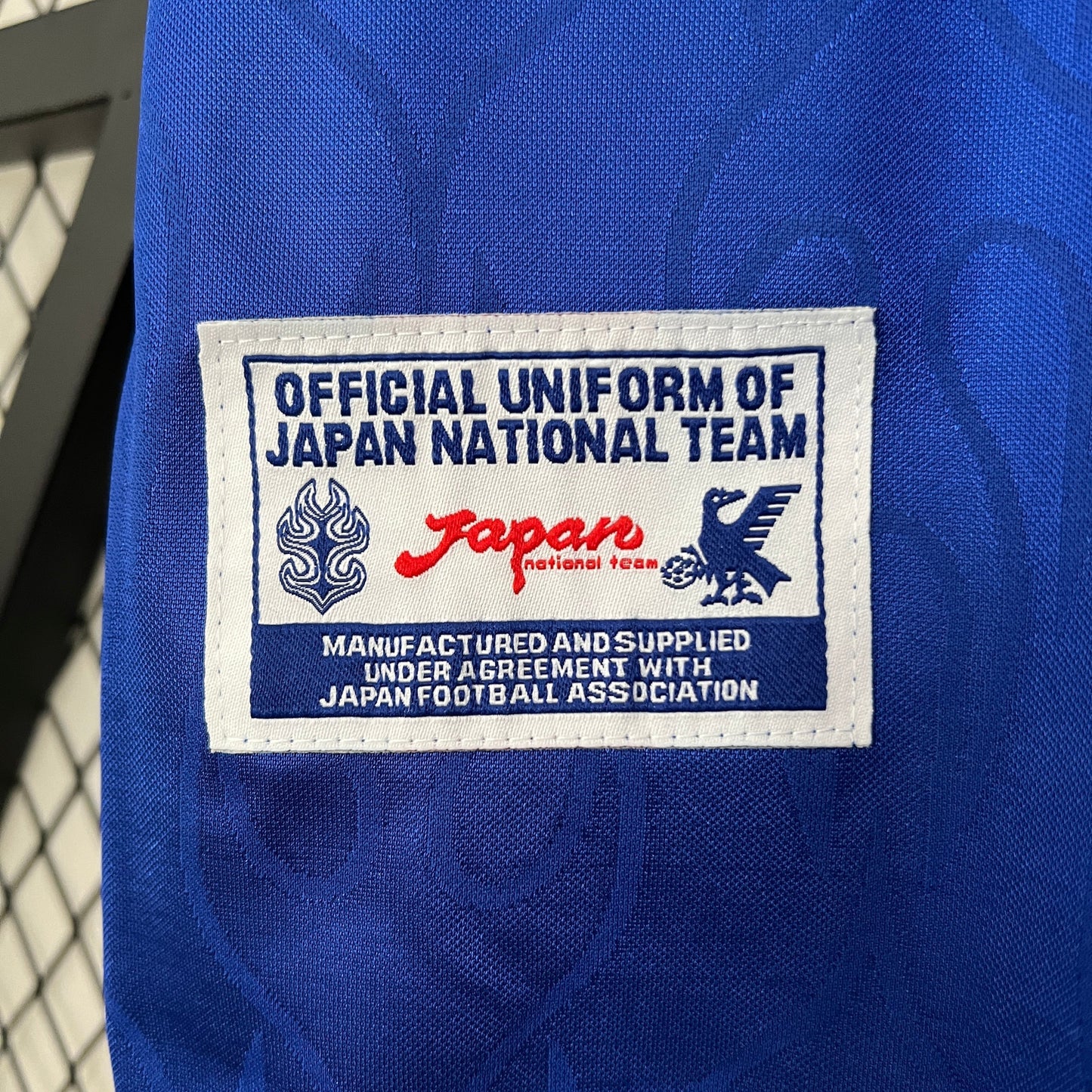 Japan 1998 Home Retro Soccer Jersey – Asics Samurai Blue First World Cup Kit