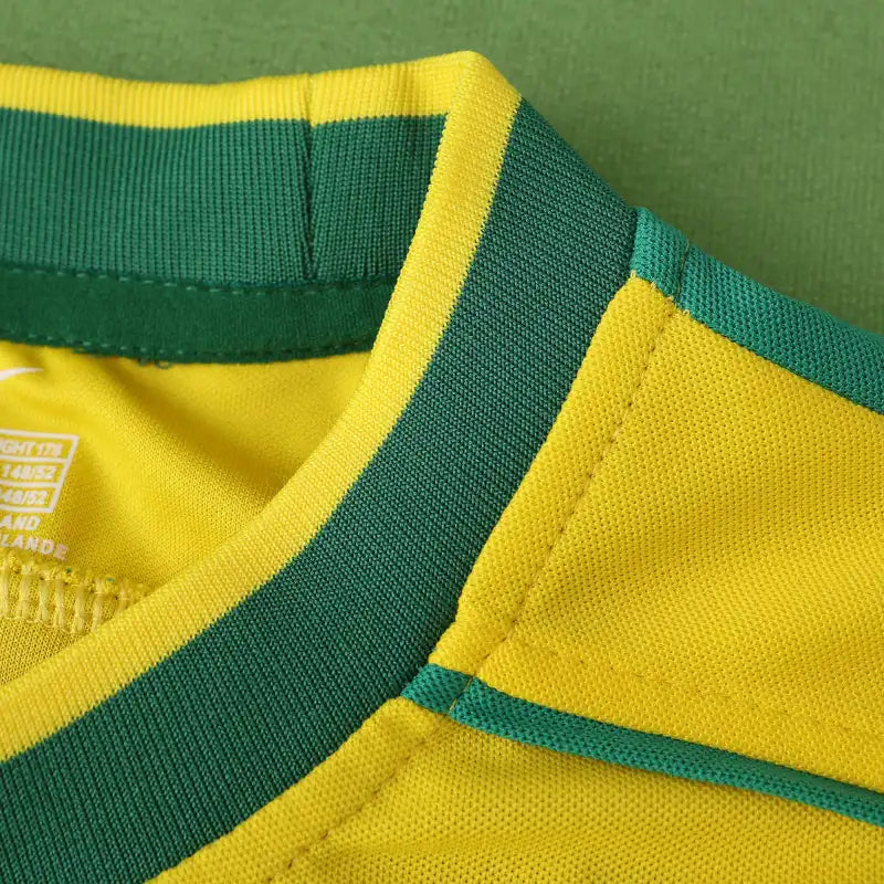 Brazil Home Retro Fan Jersey 1998 | R9 Ronaldo #9 | 1998 FIFA World Cup