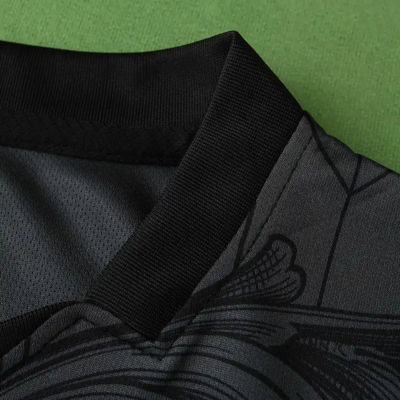 S.S.C. Napoli Third Fan Version 2024/25 – Black Samurai Jacquard Football Jersey