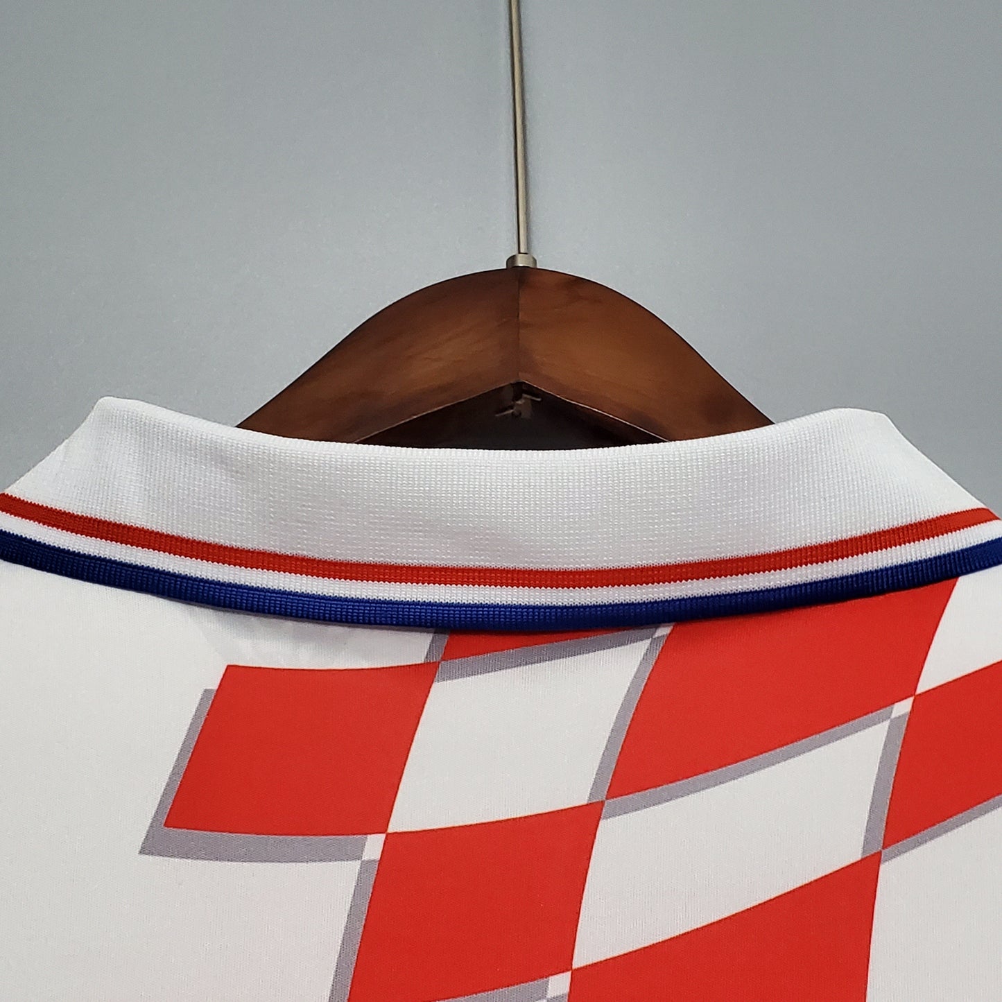 Croatia 1998 Home Retro Soccer Jersey – Lotto HNS Checkerboard World Cup Third Place Kit