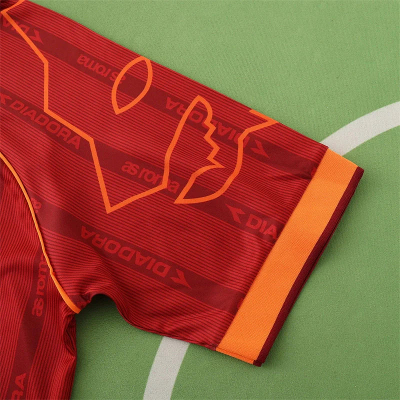A.S. Roma Home Retro Fan Version 1999/00 Soccer Jersey