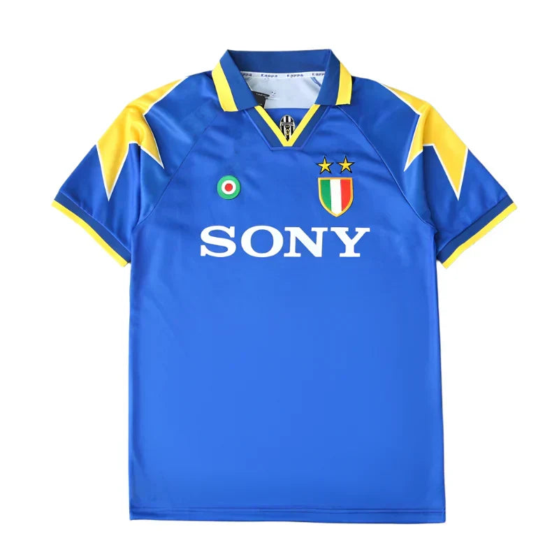 Juventus F.C. Away Retro Fan Jersey 1995/96 — Sony Champions League Edition