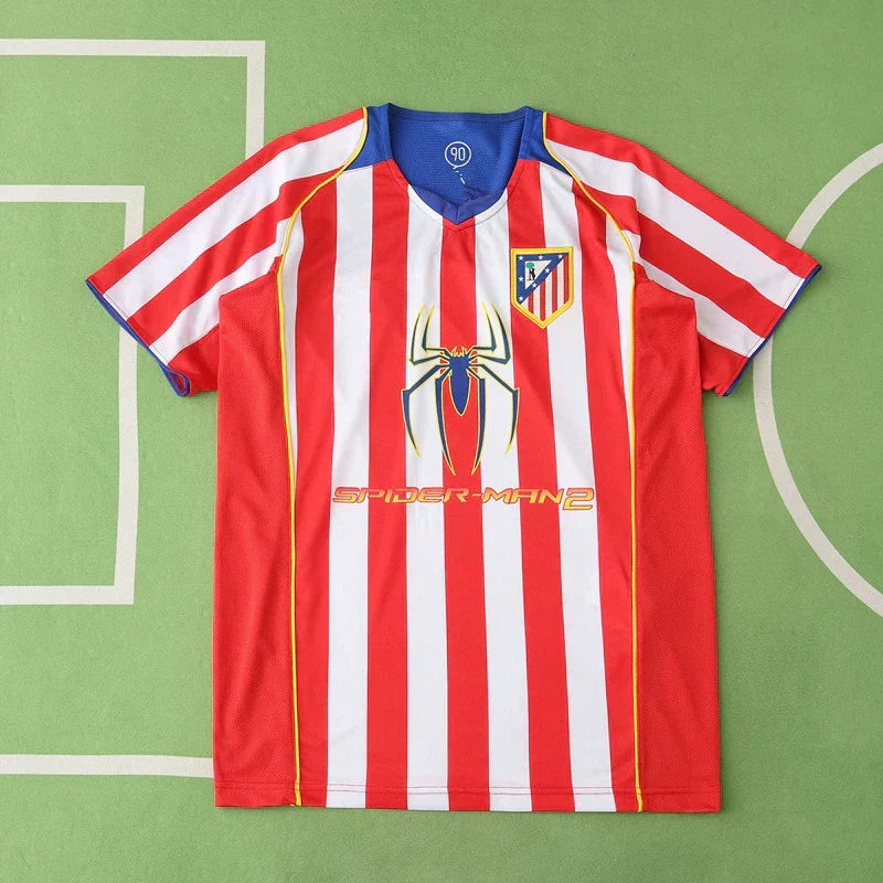 Atlético de Madrid Home Retro Jersey 2004/05 – Fan Edition
