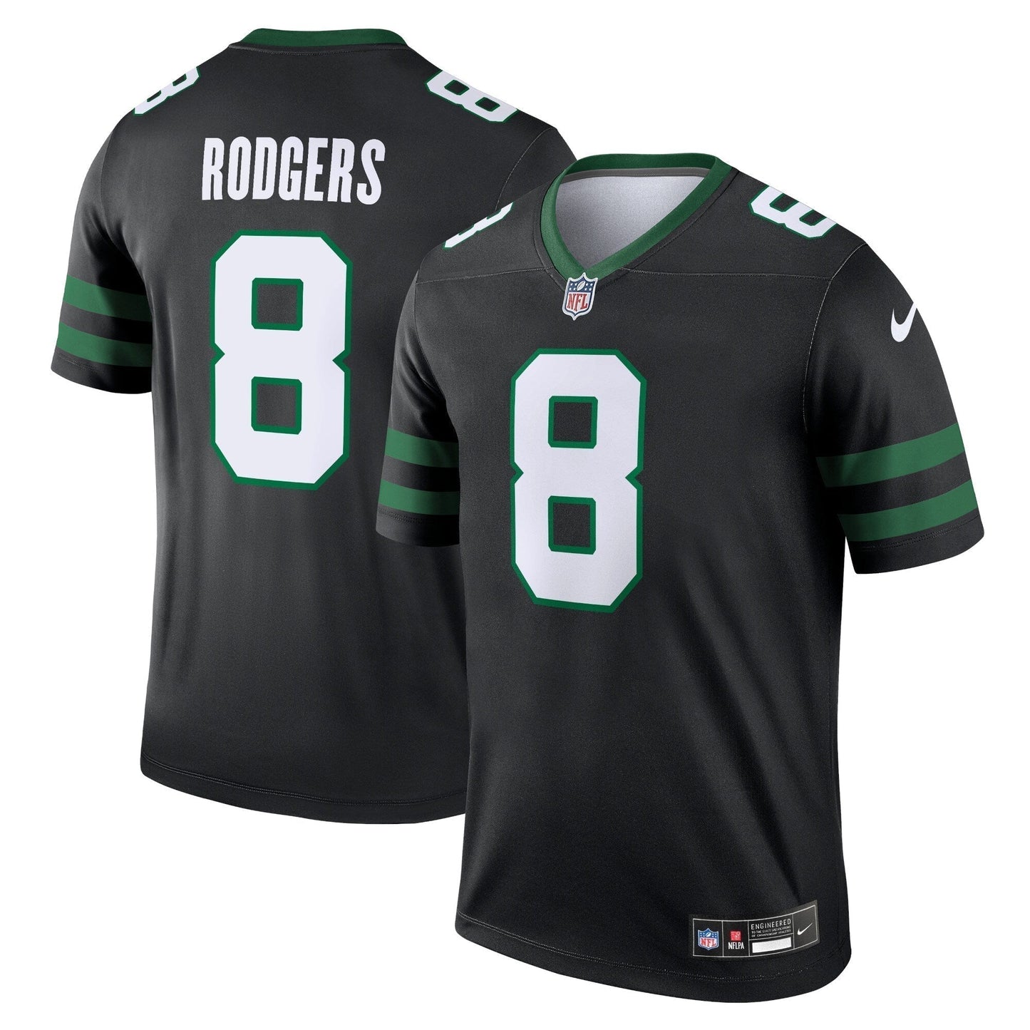 Aaron Rodgers New York Jets Alternate Legend Jersey  - Legacy Black