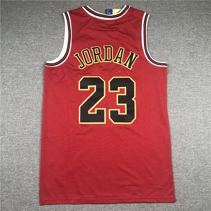 Michael Jordan #23 Chicago Bulls Mitchell & Ness Red Chinese Edition "公牛" Hardwood Classics Swingman Jersey