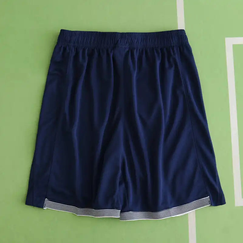 Tottenham Hotspur 2024/25 Home Shorts – Navy Blue | Spurs Cockerel Badge | Stripe Hem | Adult Football Shorts