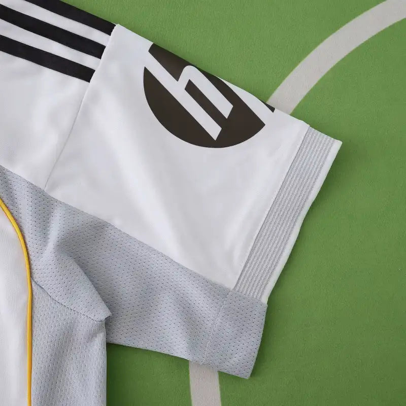 Real Madrid CF Home Fan Version Jersey 2025/26 – White Adidas Football Shirt with Gold Trim
