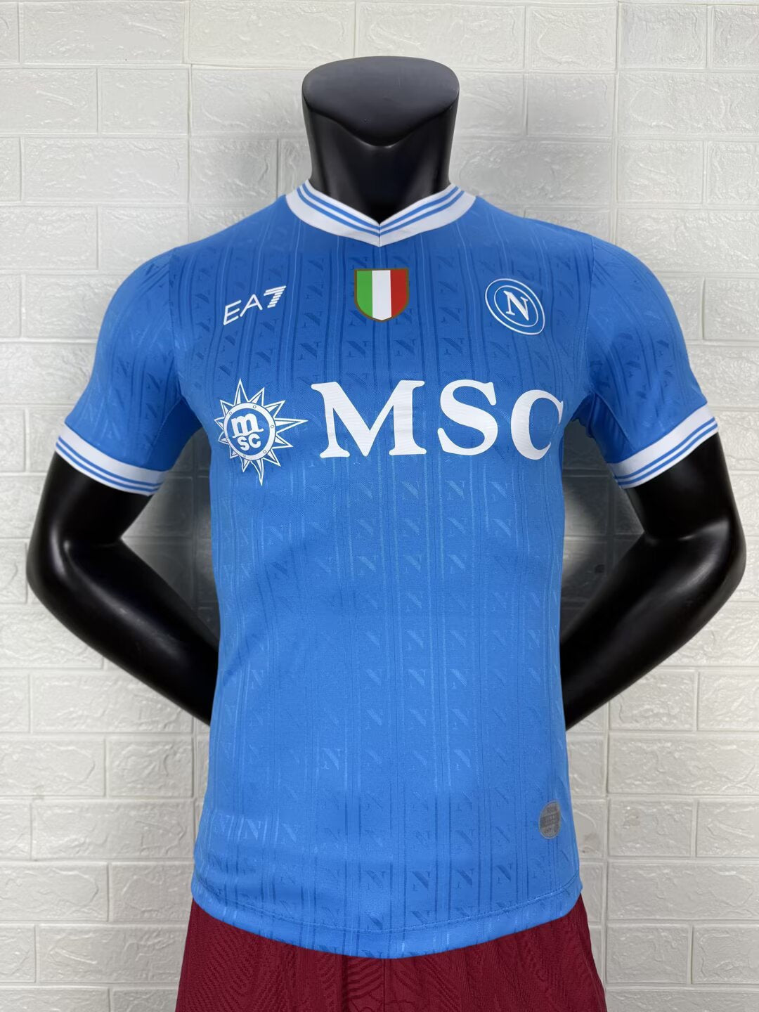 2025-26 SSC Napoli Home Player Version Jersey - Men's