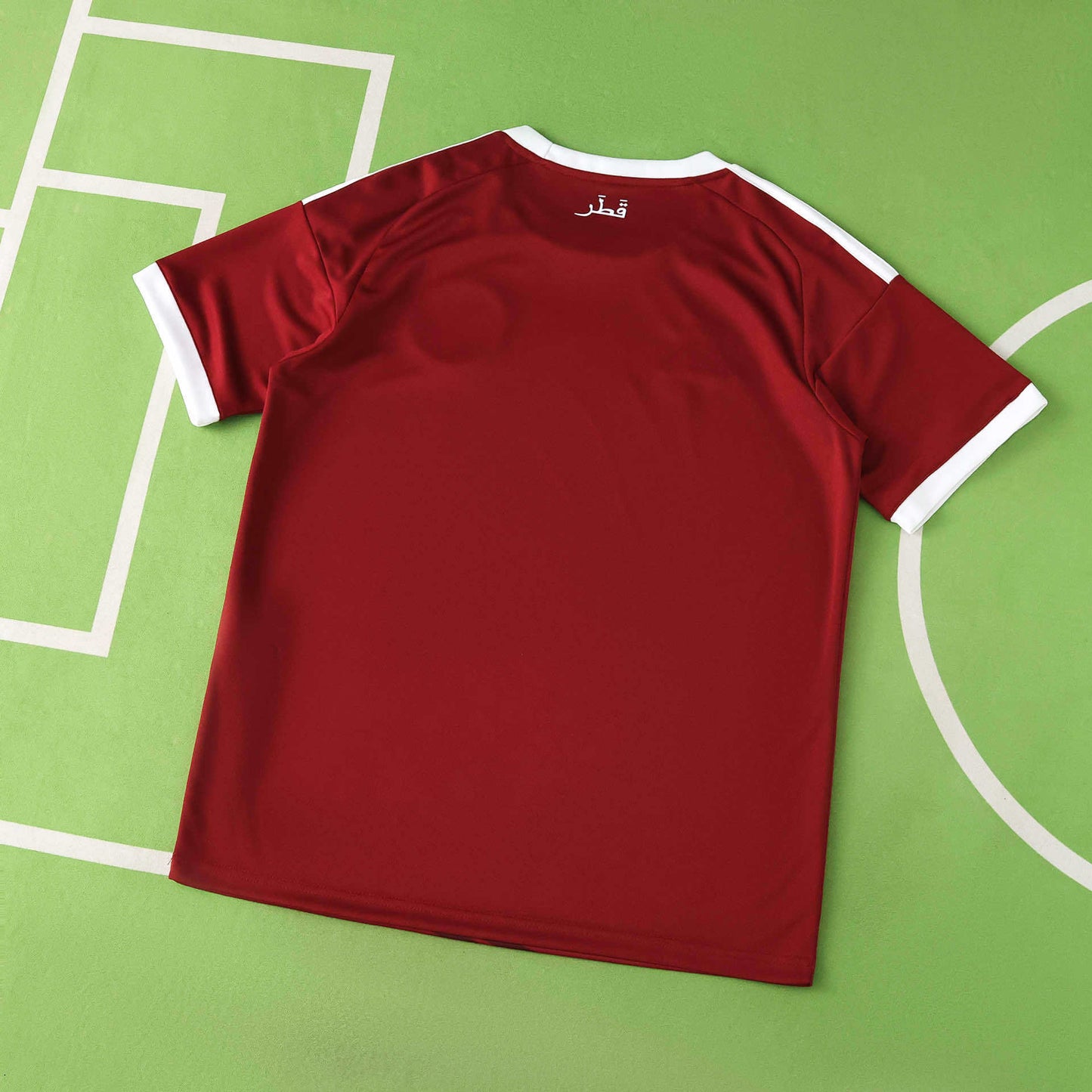 2026 FIFA World Cup Qatar Home Jersey – QFA Maroon Fan Kit