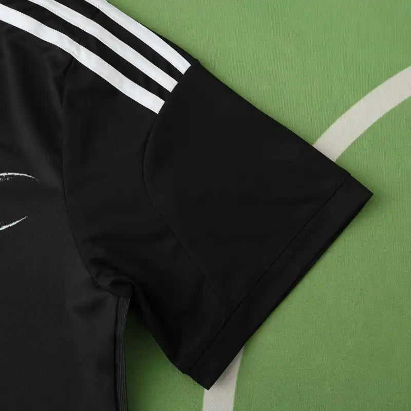 Real Madrid CF Dragon Edition Jersey 2014/15 – Fan Version | All-Black Retro Football Shirt with White Dragon Graphic