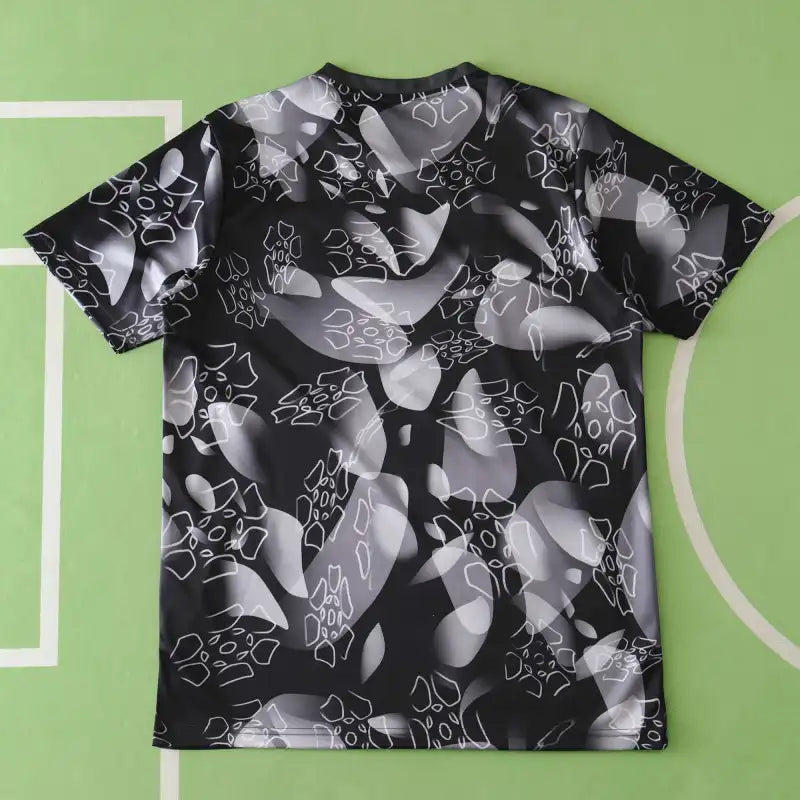 S.L. Benfica 2024/25 Pre-Match Training Jersey – Black Camo Fan Version