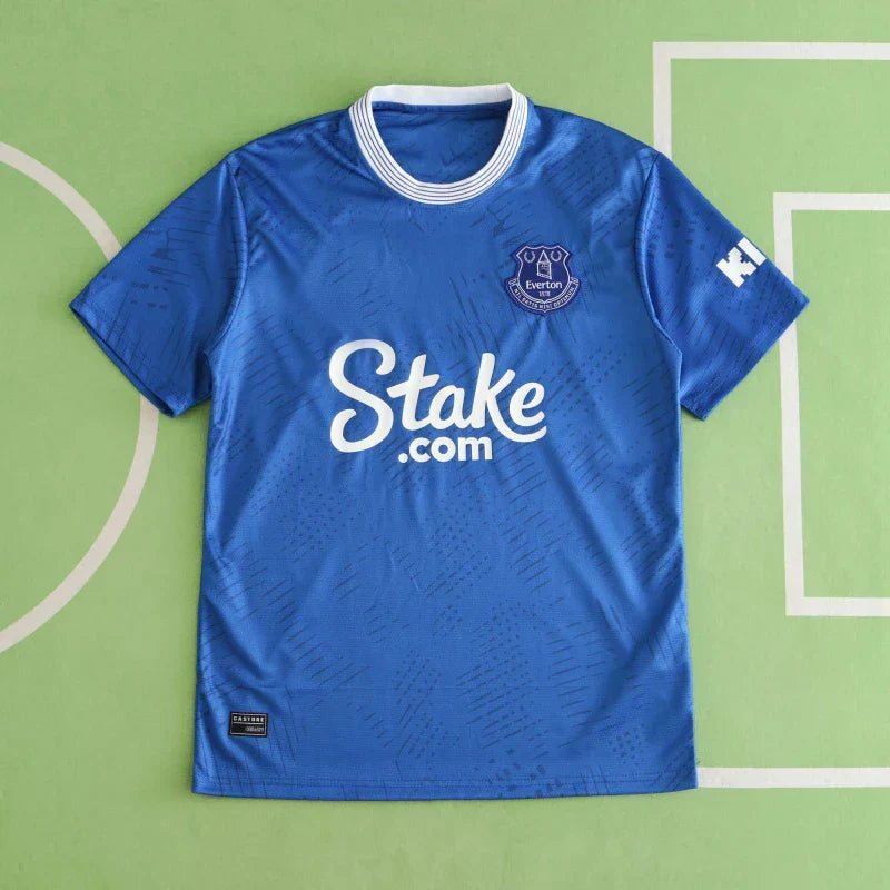 Everton F.C. Home Fan Jersey 2024/25 — Royal Blue Castore Stake.com Edition