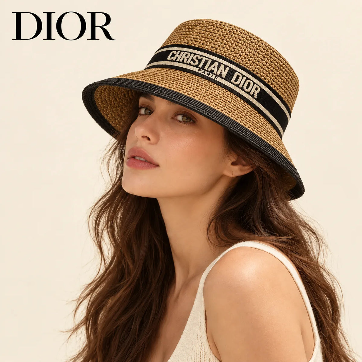 Dior Open Knit Hat - image 1