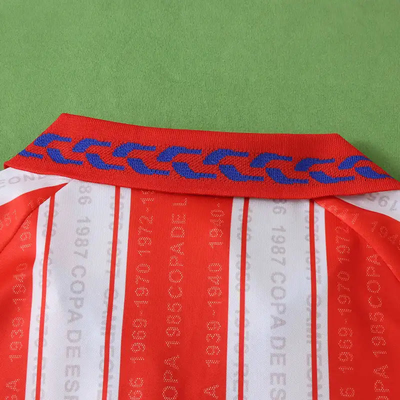 Atlético de Madrid Home Retro Jersey 1995/96 – Fan Edition