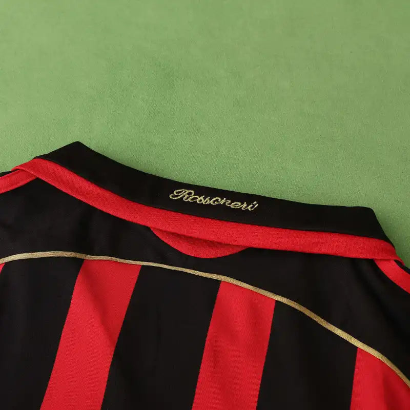 A.C. Milan Away Retro Soccer Jersey 2006/07 – Customizable Name & Number | Kaká #22