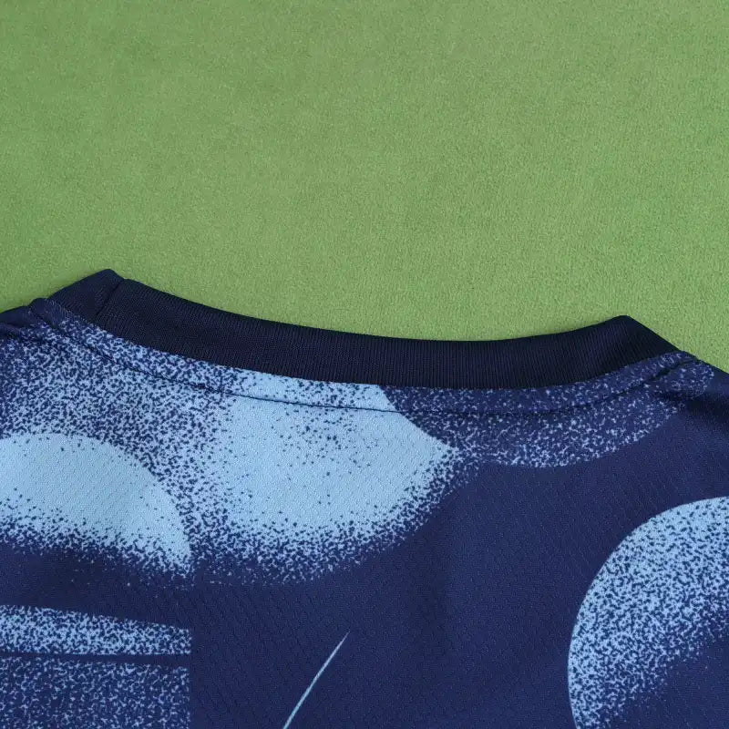 Tottenham Hotspur Training Shirt Fan Version 2024/25 – Navy Blue All-Over Bubble Print Pre-Match Top