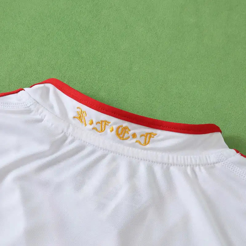 Spain National Team 2010 World Cup Away Retro Fan Jersey – White | Adidas | FIFA World Champions Badge