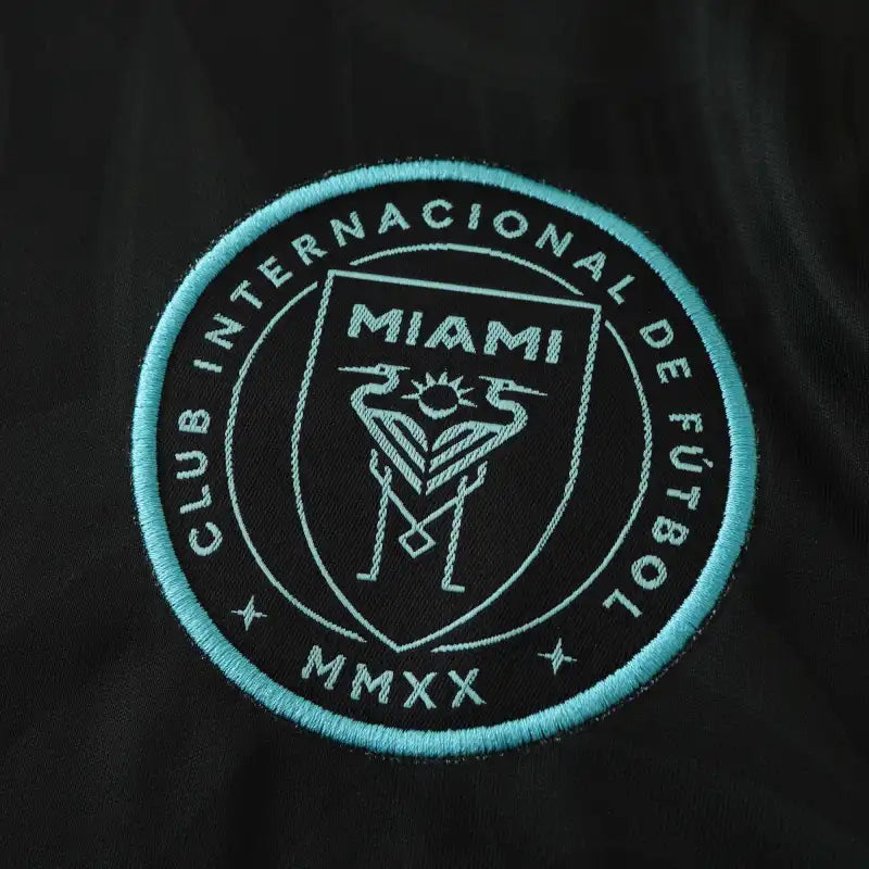 Inter Miami CF Black Miami Vice Edition Fan Version Jersey 2024/25 – Neon Pink & Blue Football Shirt
