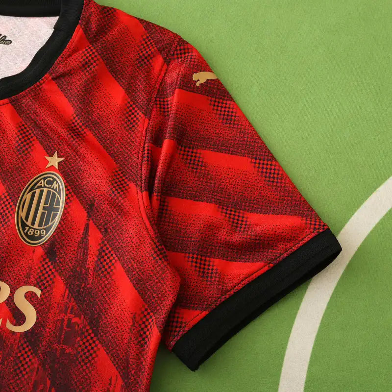 A.C. Milan Cathedral Player Version Soccer Jersey 2024/25 – Duomo di Milano Special Edition