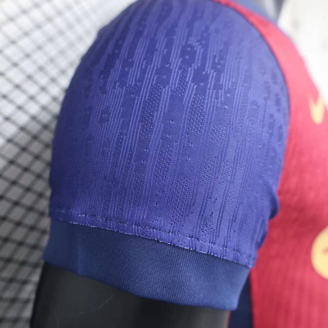 2024/25 FC Barcelona Home Player Version Jersey - Men's