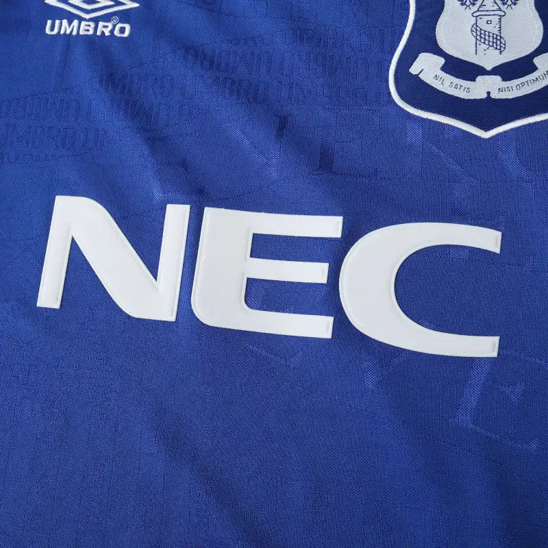 Everton F.C. Home Retro Fan Jersey 1995/96 — FA Cup Final NEC Edition