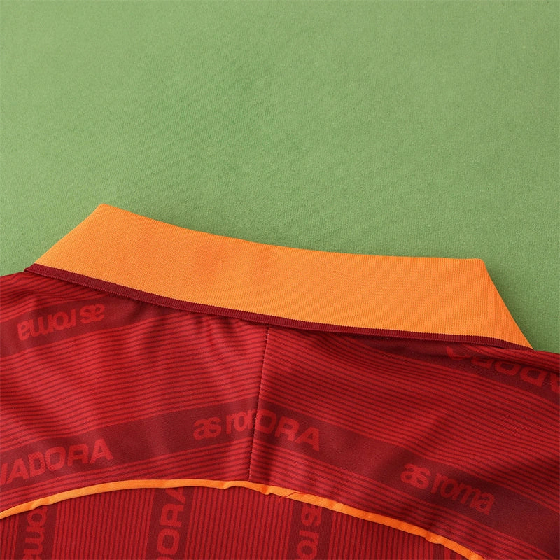 A.S. Roma Home Retro Fan Version 1999/00 Soccer Jersey