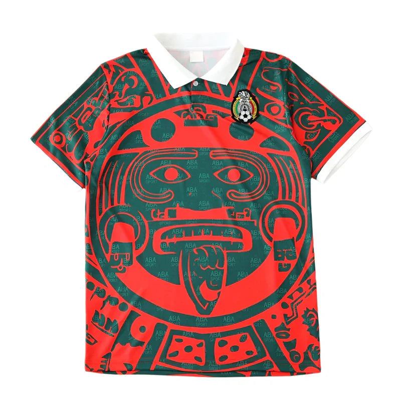 Mexico National Team 2024/25 Retro Concept Jersey – Aztec God Face Edition Fan Version