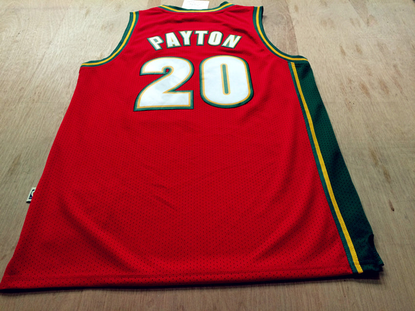 Gary Payton #20 Seattle SuperSonics Red 1997-98 Hardwood Classics Swingman Jersey – Mitchell & Ness
