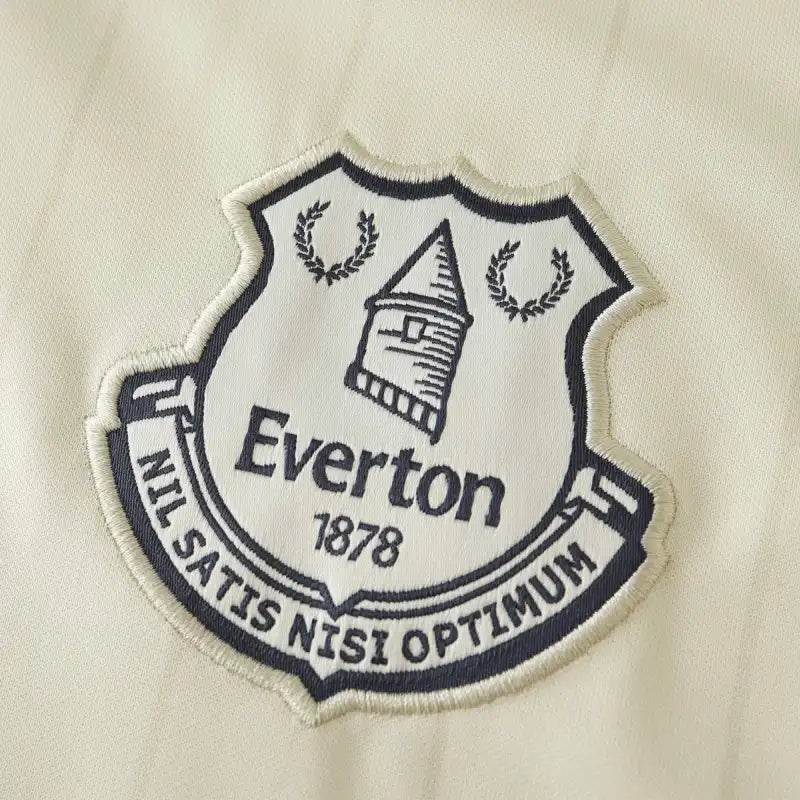 Everton F.C. Third Fan Jersey 2024/25 — Cream Castore Stake.com Edition
