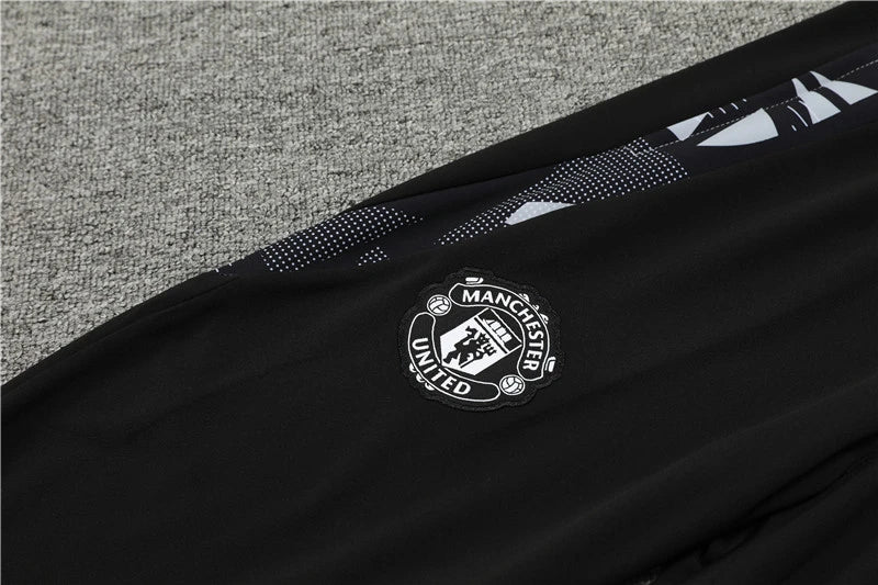 Manchester United FC Green & Black Training Suit 2024/25