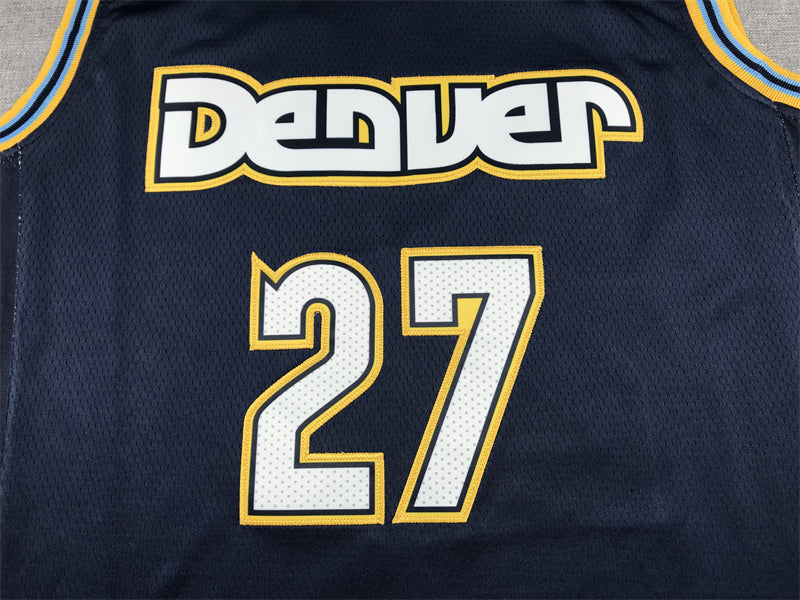 Men's Denver Nuggets Jamal Murray Navy 2021/22 Swingman Jerseys - City Edition